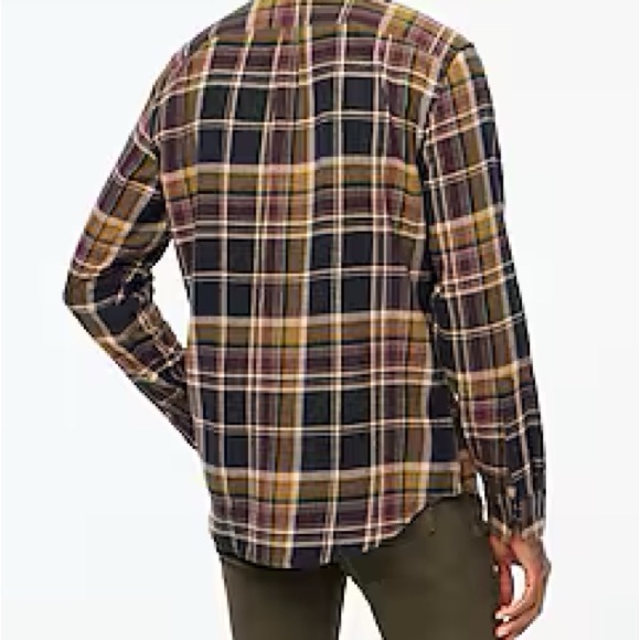 J. Crew Casual Flannel Button Down Shirt - Picture 3 of 5